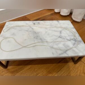 Vintage Venetian Glass Bead Necklace - Pink